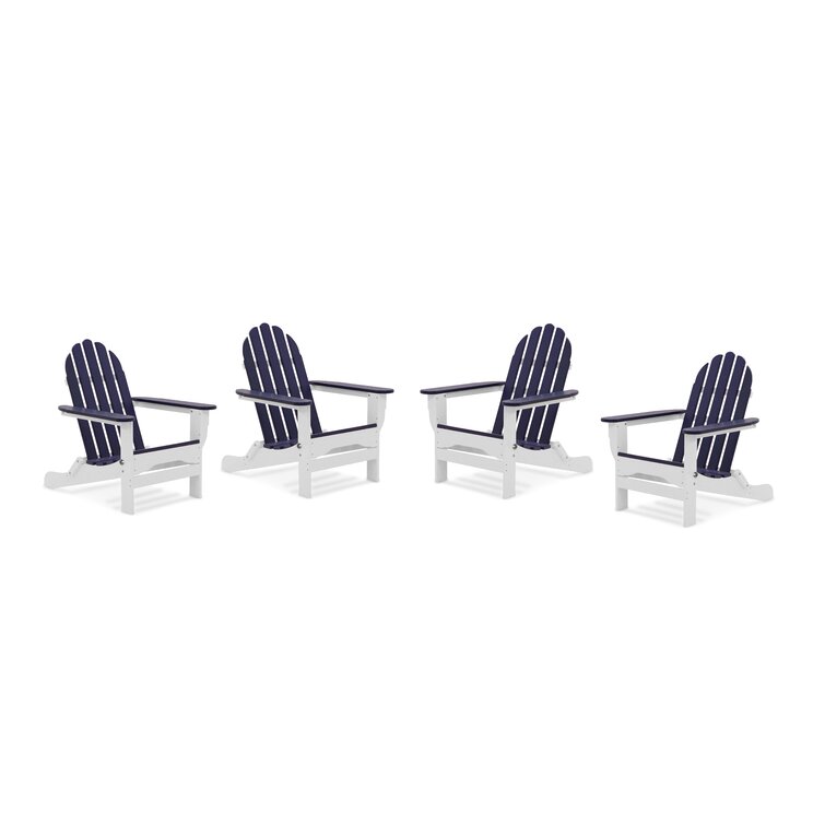 Alprentice Plastic/Resin Folding Adirondack Chair