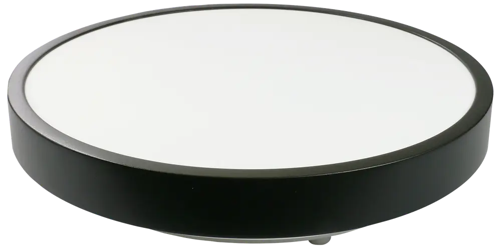 Plafond 12W sort og hvid