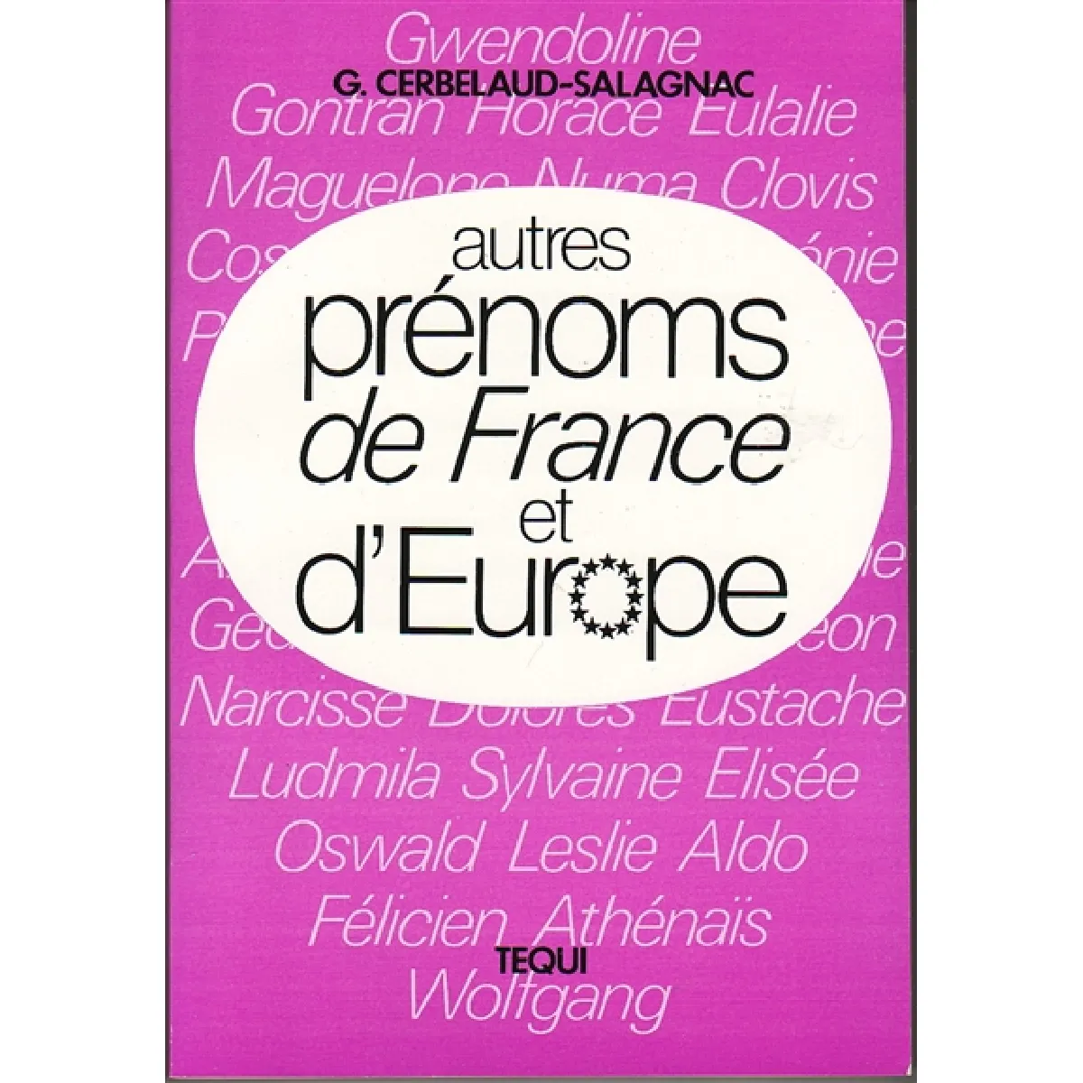 Autres prénoms de France et d'Europe · Occasion