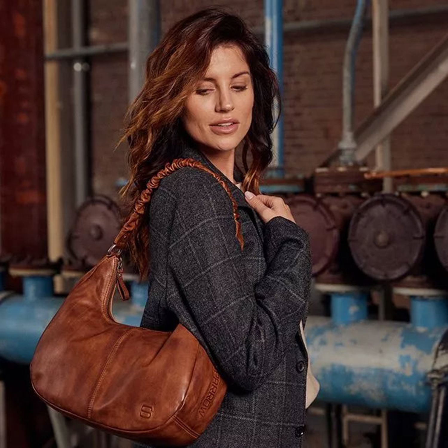Spikes & Sparrow Harli Shoulderbag brandy