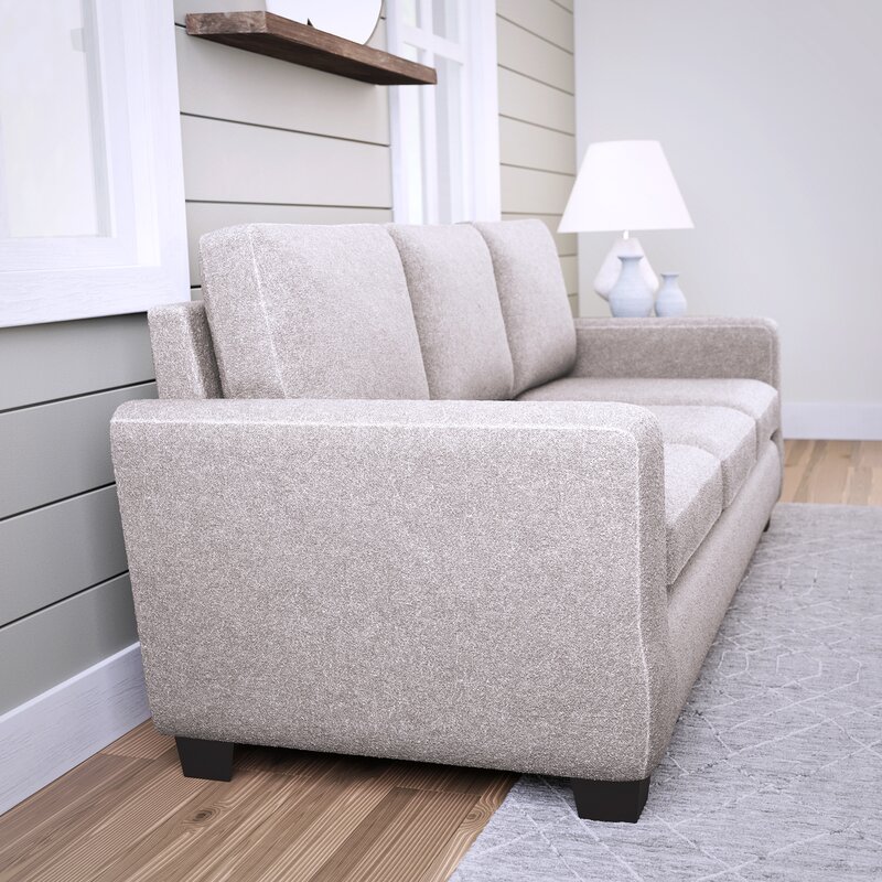 Kane 83&rdquo; Square Arm Sofa With Reversible Cushions