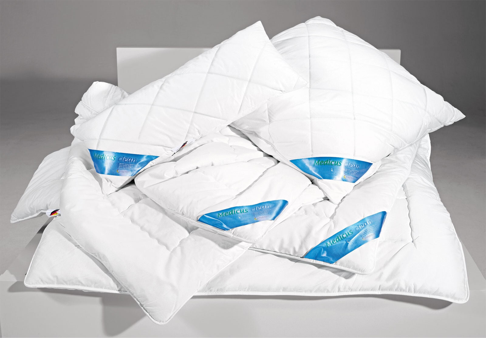 Schlafmond Nackenrolle MEDICUS-CLEAN 15 x 40 cm 380 g
