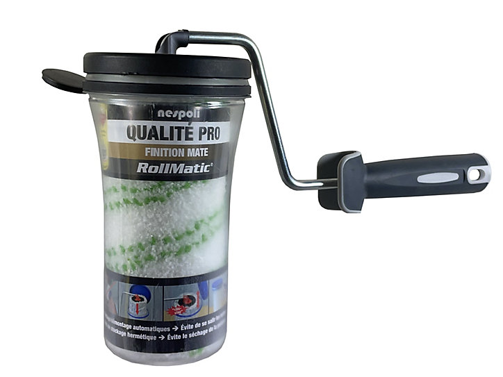 Rouleau RollMatic mat 180 mm Nespoli