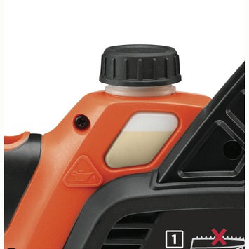 BLACK+DECKER accu kettingzaag GKC3630L25-QW