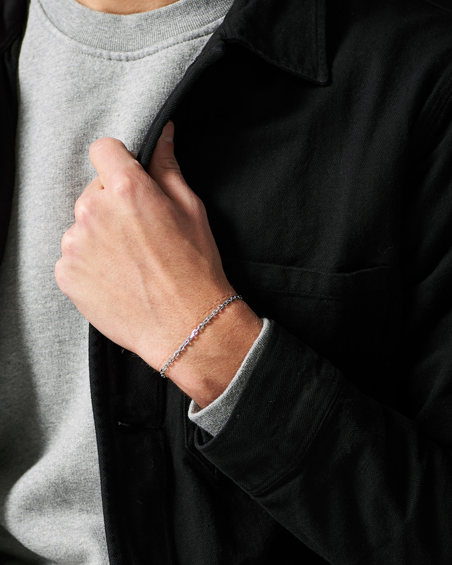 Tom Wood Anker Chain Bracelet Silver