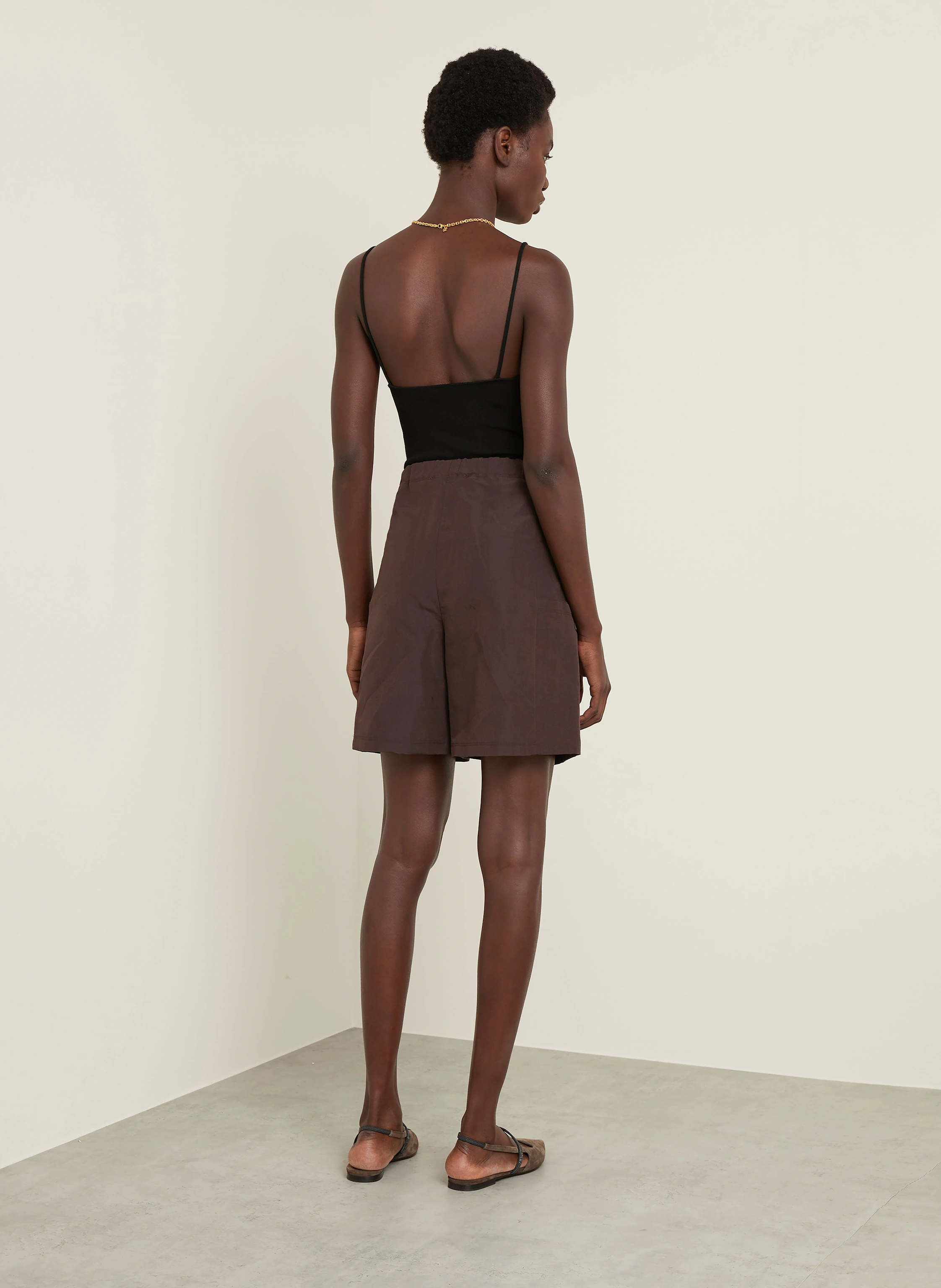 Max Mara Shorts QUEBEC mit Leinen und Seide
