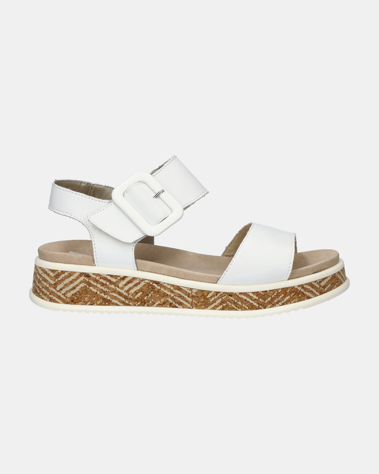 Rieker Sandalen  - wit