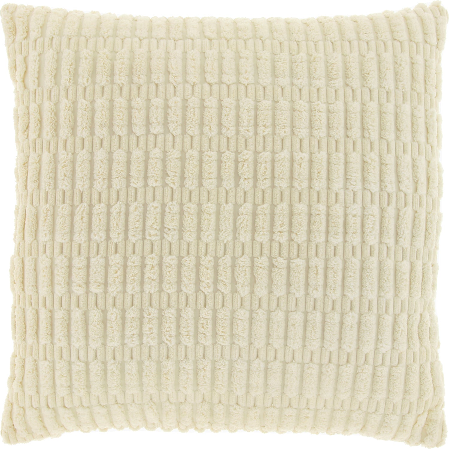 Unique Living sierkussen Cedro wit 45 x 45 cm