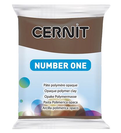Cernit Polymer Ton - Number One - Braun