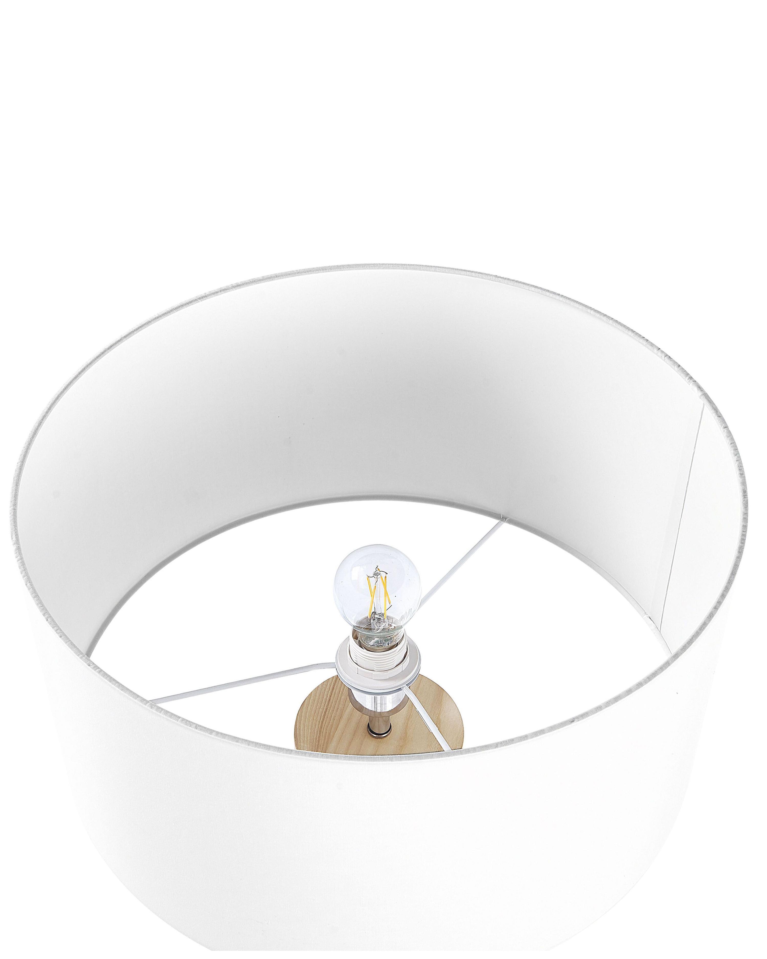 Staande lamp NITRA Eikenhout Wit