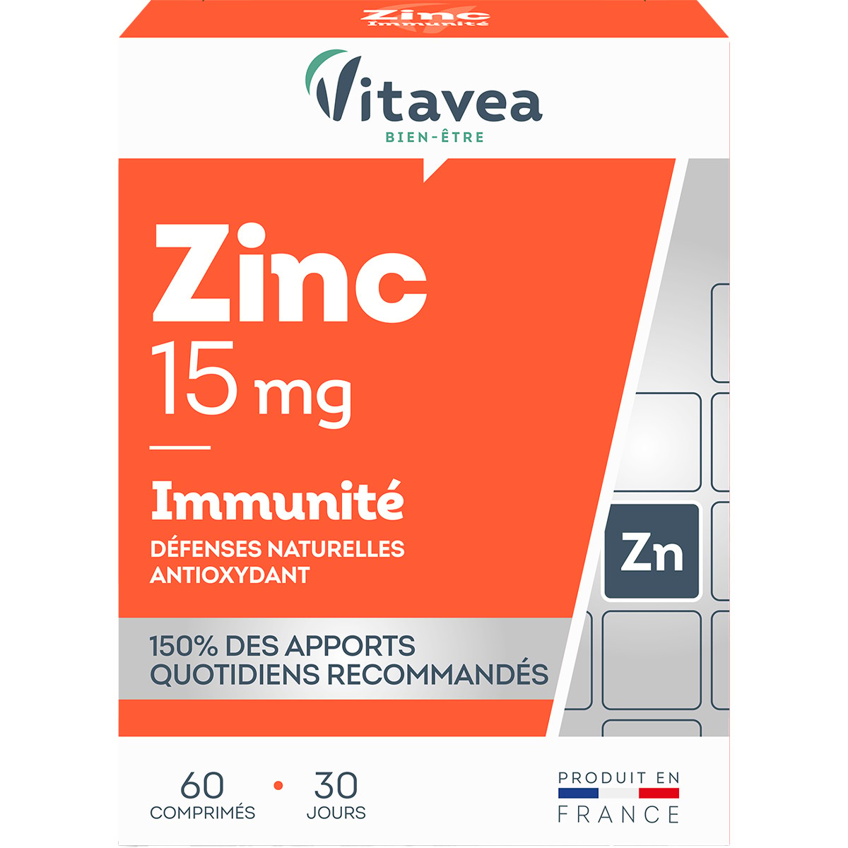 Cure immunité - Zinc - 3 mois