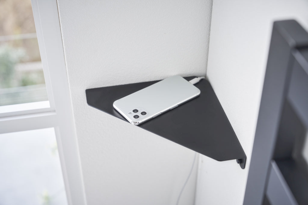 Yamazaki Hoekplank Wandmontage - Tower - Zwart