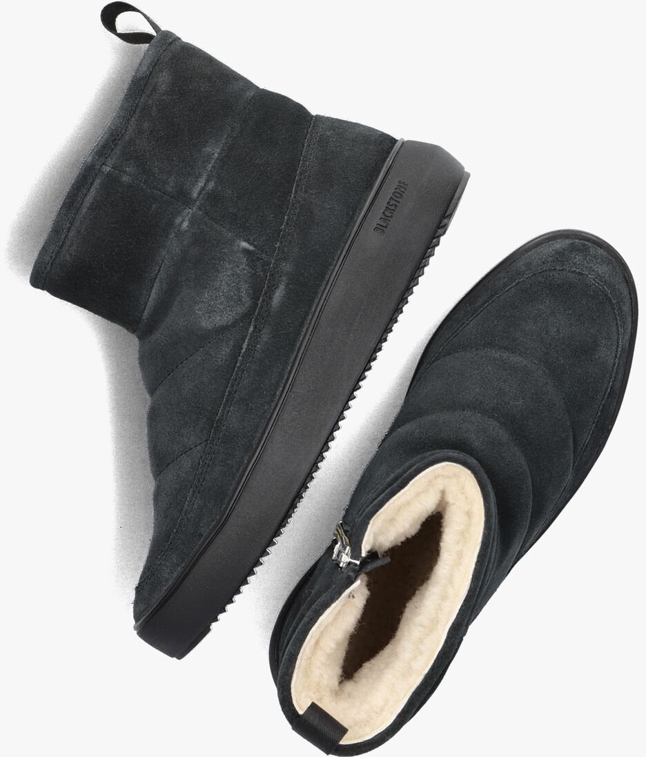 BLACKSTONE zwarte blackstone enkelboots sakari puff