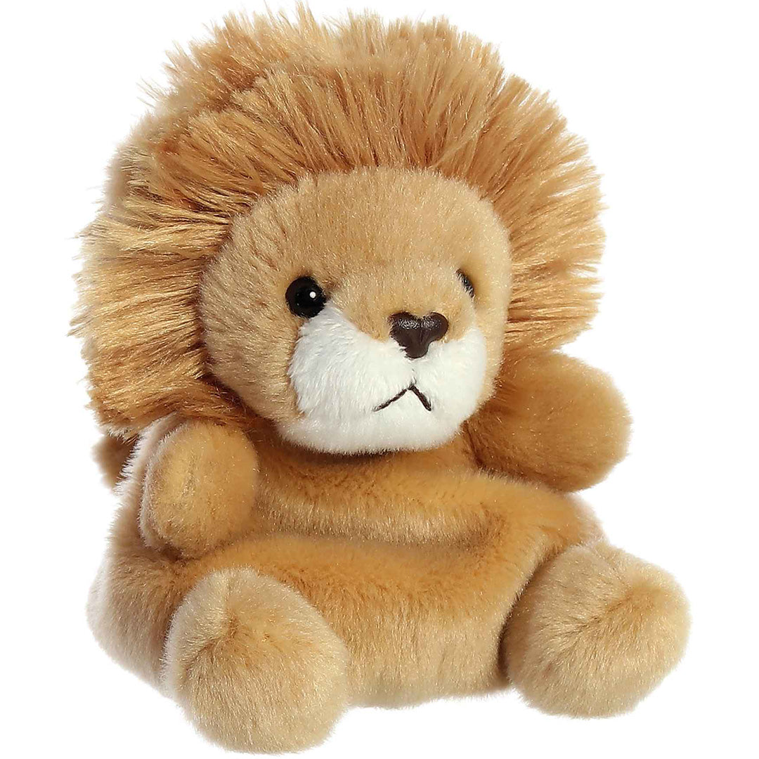 palm pals knuffelleeuw leno - 13 cm