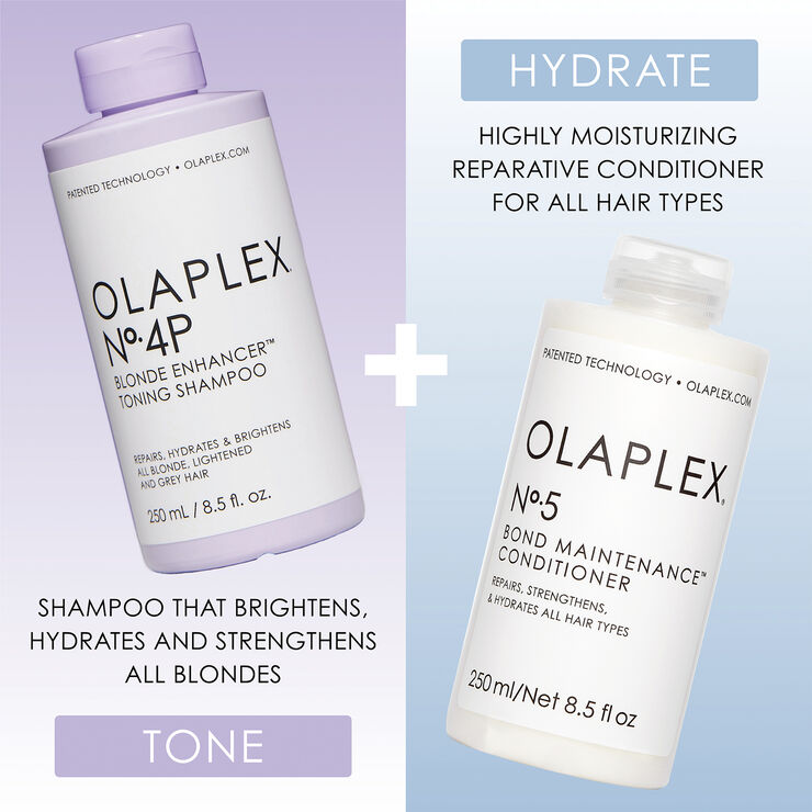 Olaplex No. 4P Blonde Enhancer Toning Shampoo 250ml