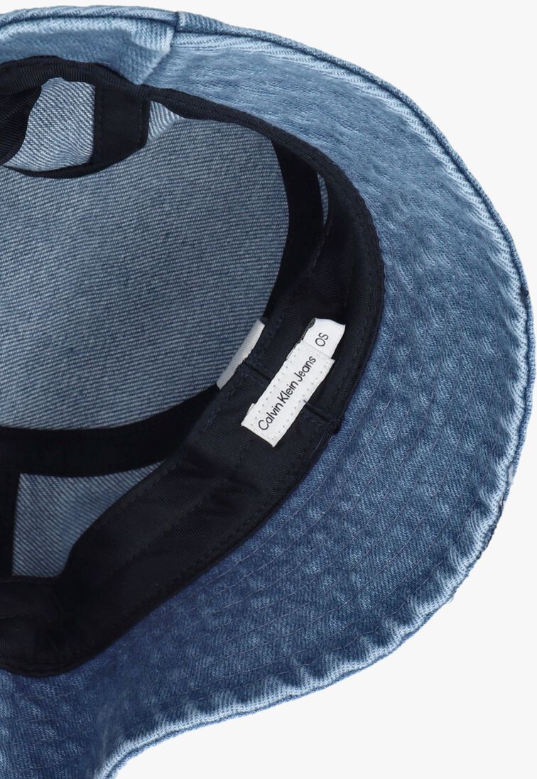 CALVIN KLEIN blauwe calvin klein pet denim bucket hat
