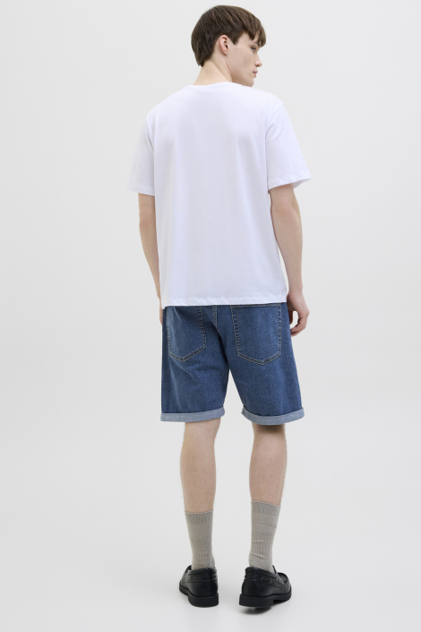 JJ Rebel blauwe heren korte broek
