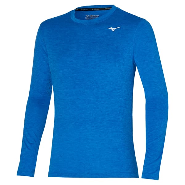 T-shirt running MIZUNO IMPULSE CORE LS TEE TURKISH SEA