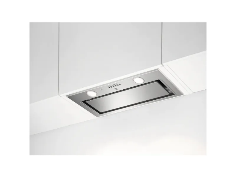 Electrolux LFG716X - Hætte - tag - Niche - bredde: 49.3 cm - dybde: 27.3 cm - udtrækning og recirkulation (-) - rustfrit stål