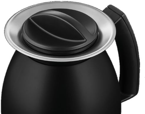 Krups KT8501 Doppel-Kaffeeautomat Duothek Thermo, schwarz & BW2448 Wasserkocher Pro Aroma, 1,6 L, 2,400 W mit beleuchtetem Ein-/Ausschalter, schwarz