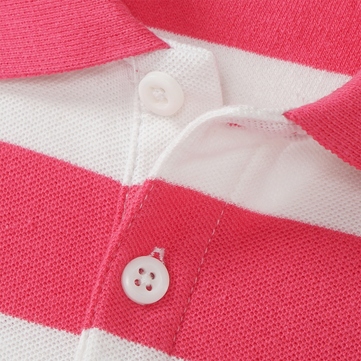 Topolino Jungen Poloshirt mit Streifen hellrot / weiss