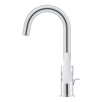 Grohe Wastafelmengkraan Start Loop L-size Push Open Chroom