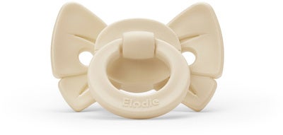 Elodie Binky Bow Smokk 3+, Oat White