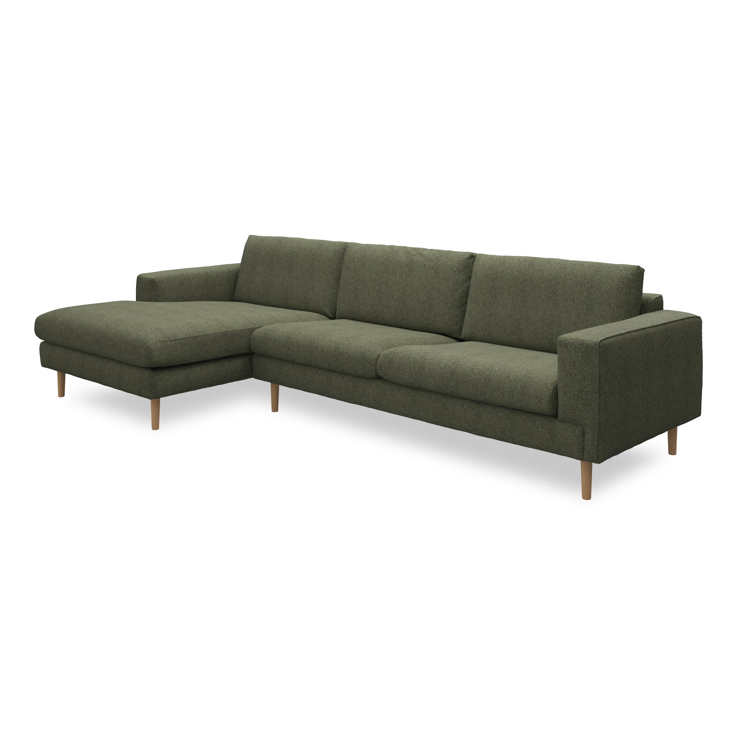 Nyland venstrevendt sofa med chaiselong
