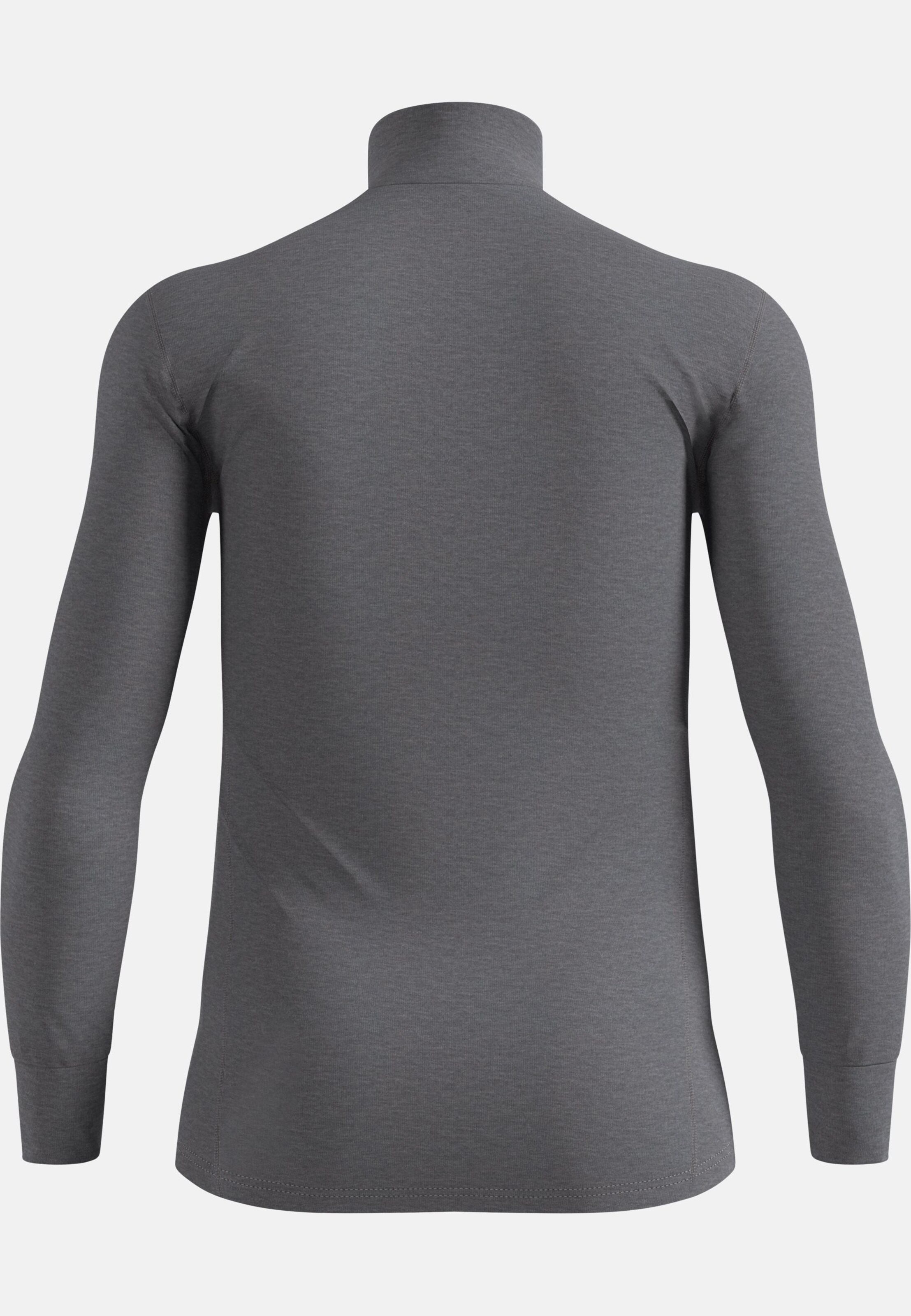Active Warm Base Layer Half Zip in odlo steel grey melange