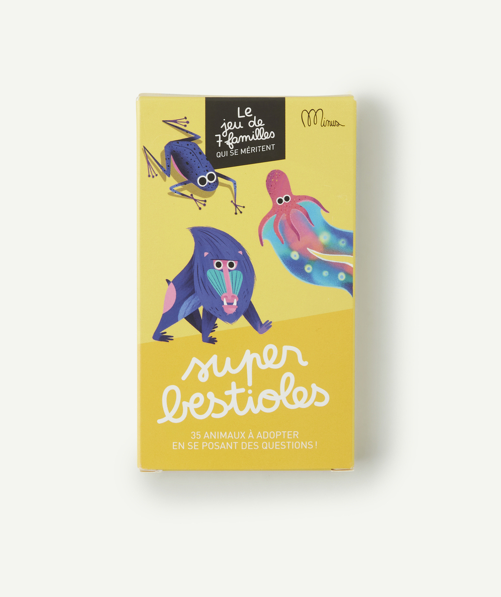 MINUSJEU DE 7 FAMILLES SUPER BESTIOLES