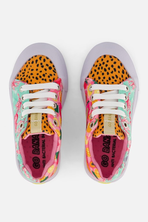Go Bananas Koala Sneakers groen Canvas