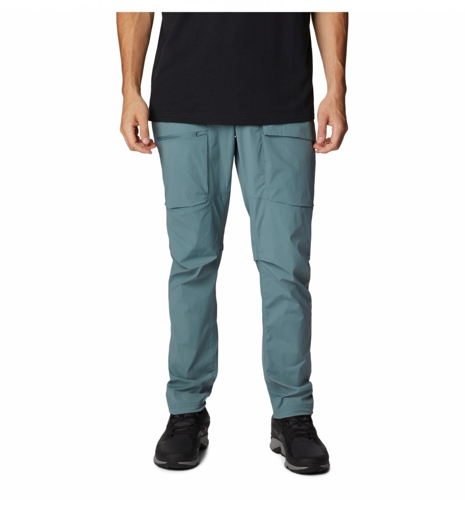 Calça de caminhada Columbia Maxtrail, azul