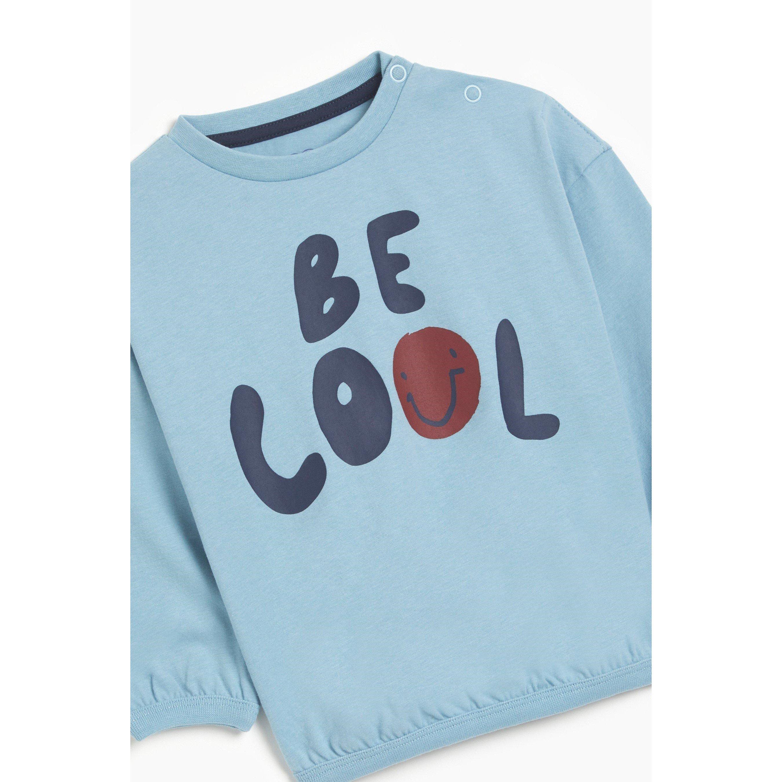 Hello World Baby Boys Be Cool Smiley Jog Set