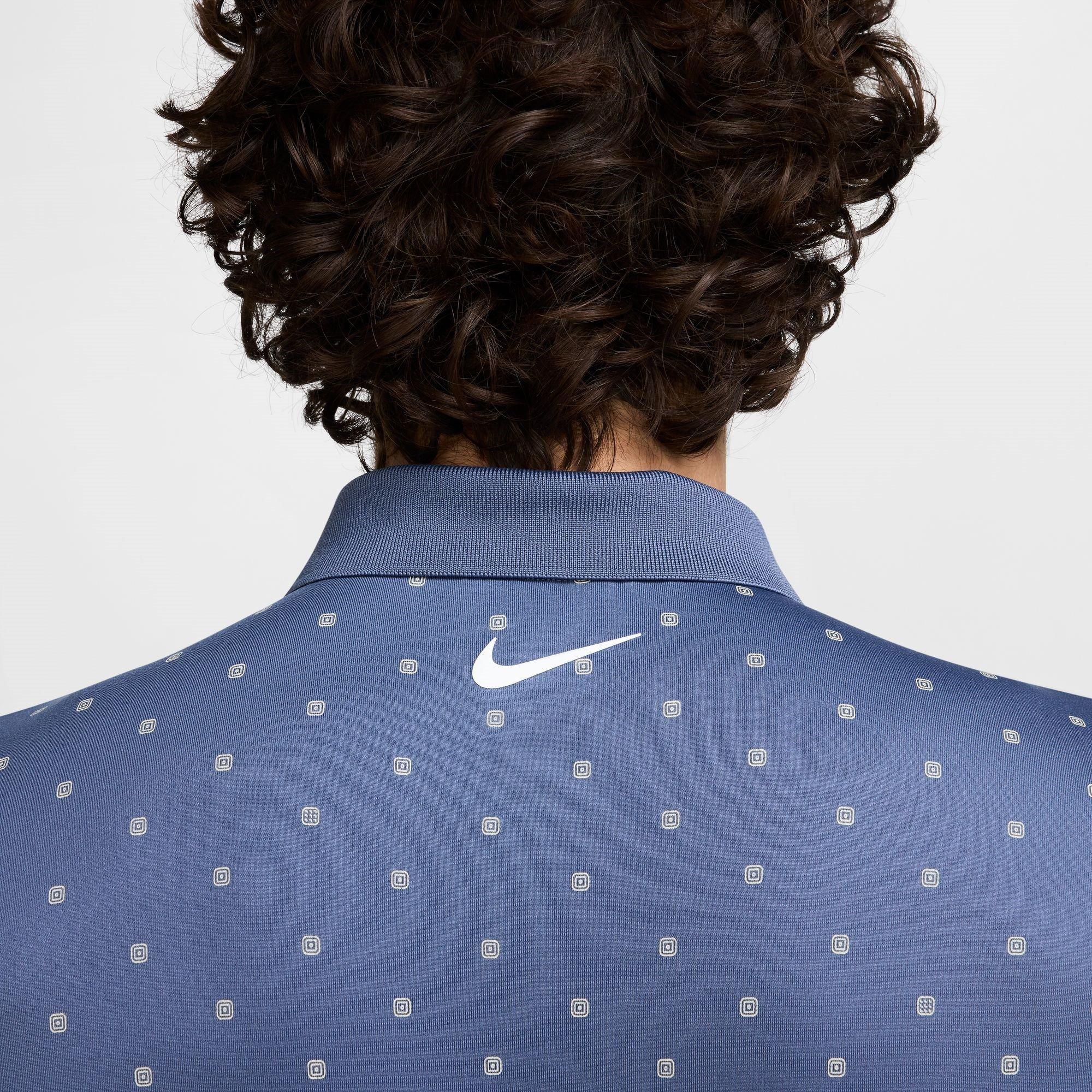 Nike Tour Print Polo Shirt Mens
