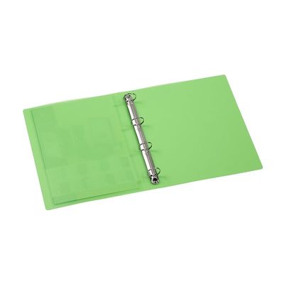Viquel Propyglass - Classeur à anneaux personnalisable - Dos 35 mm - A4 - vert
