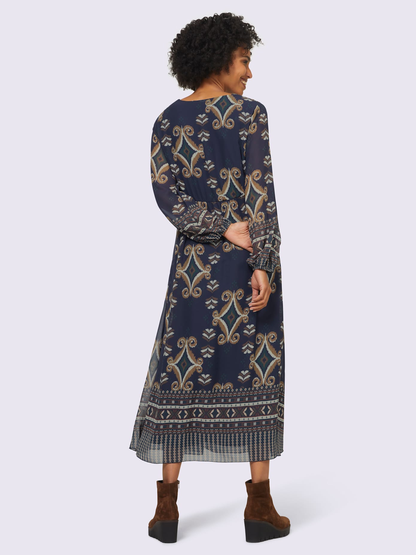 Robe imprimée qualité tissée
