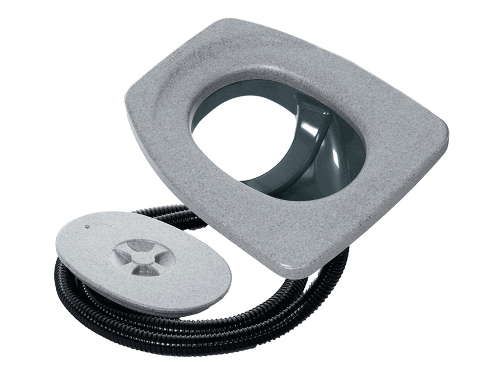 Separett Privy 500 zelfbouw composttoilet - Grey