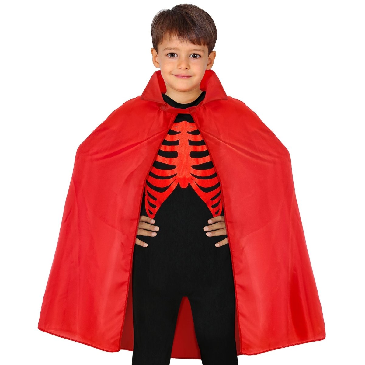 Halloween Cape Rood Kind 90cm