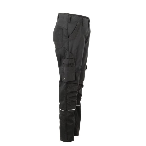 6410 Norit stretch dame arbejdsbukser sort