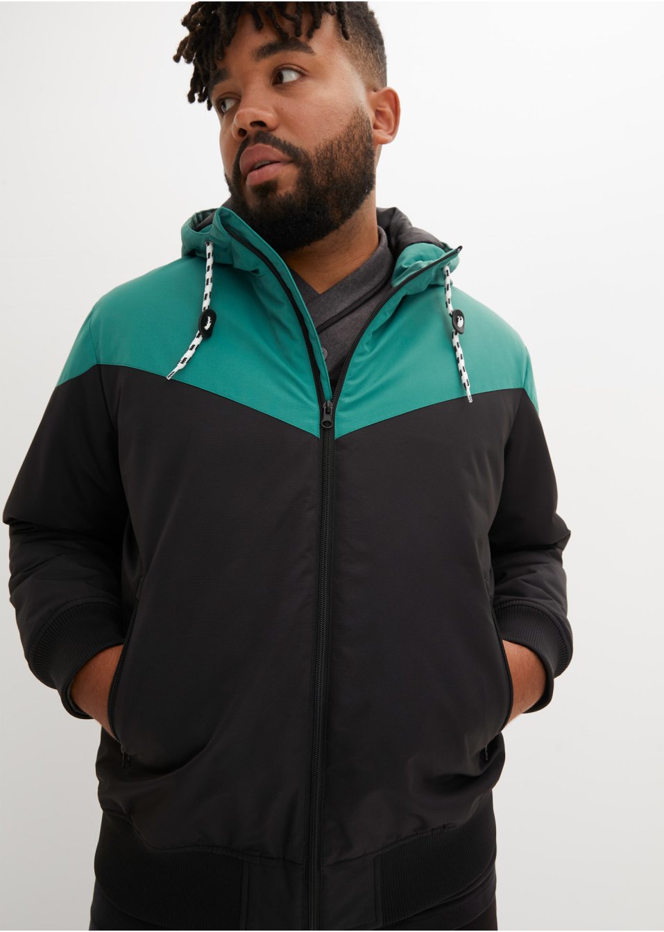Veste hiver à capuche