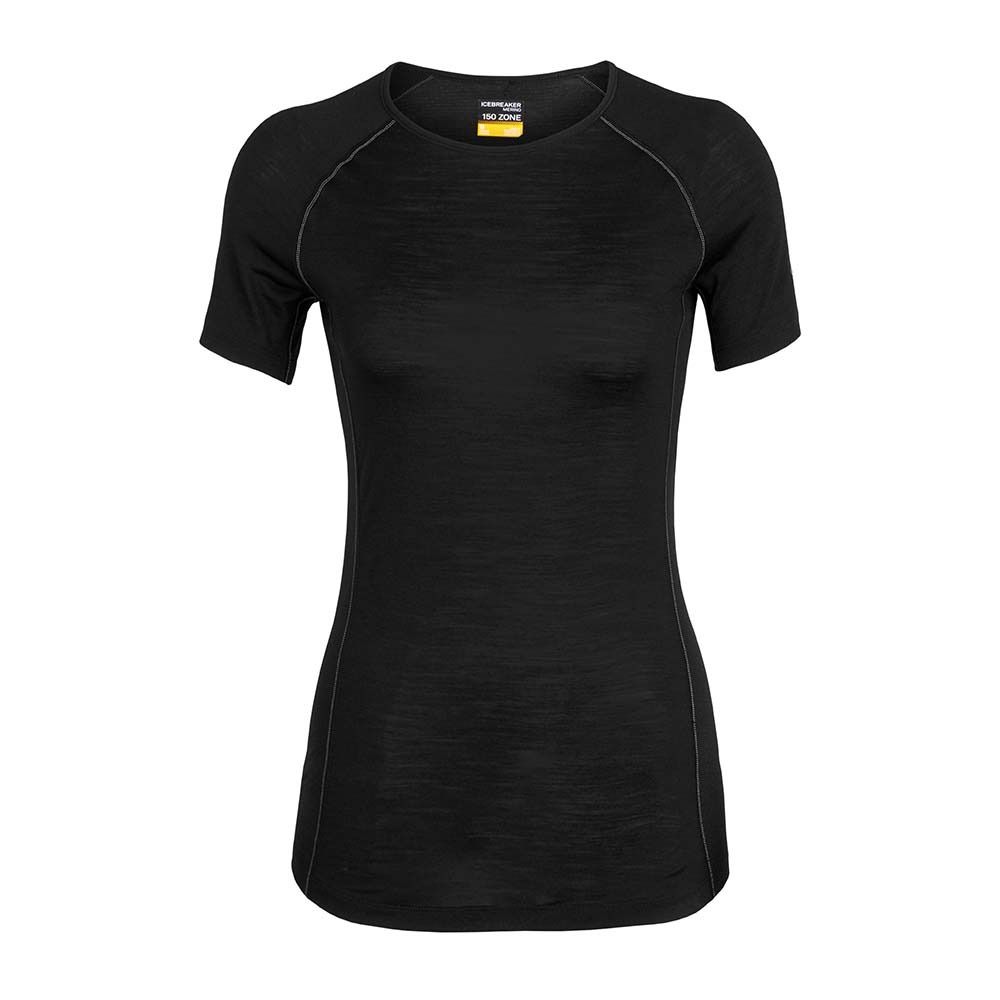 Icebreaker 150 ZONE MERINO - Tee-shirt Femme black
