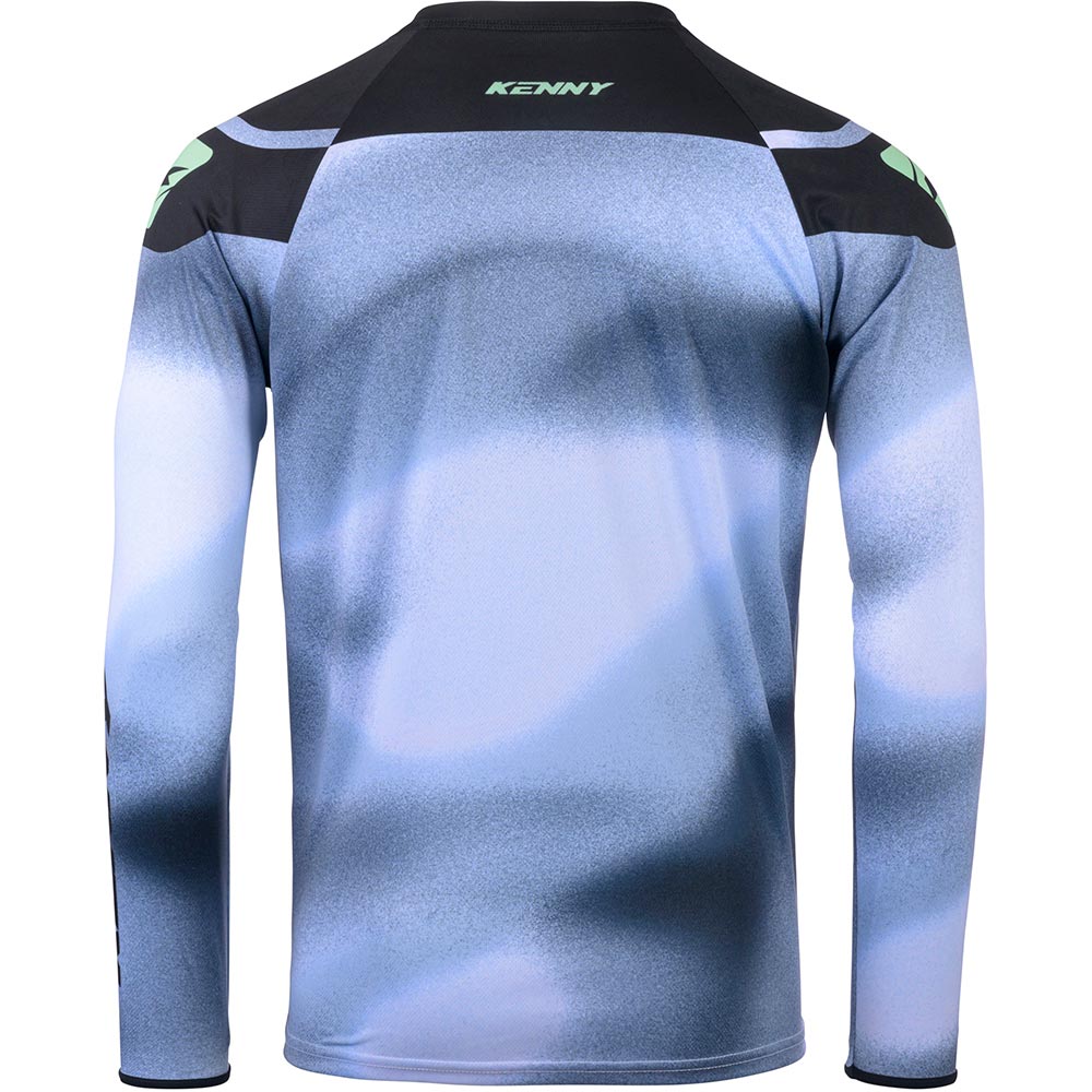 Kenny - Maillot Force Fog Noir / Gris / Blanc / Vert