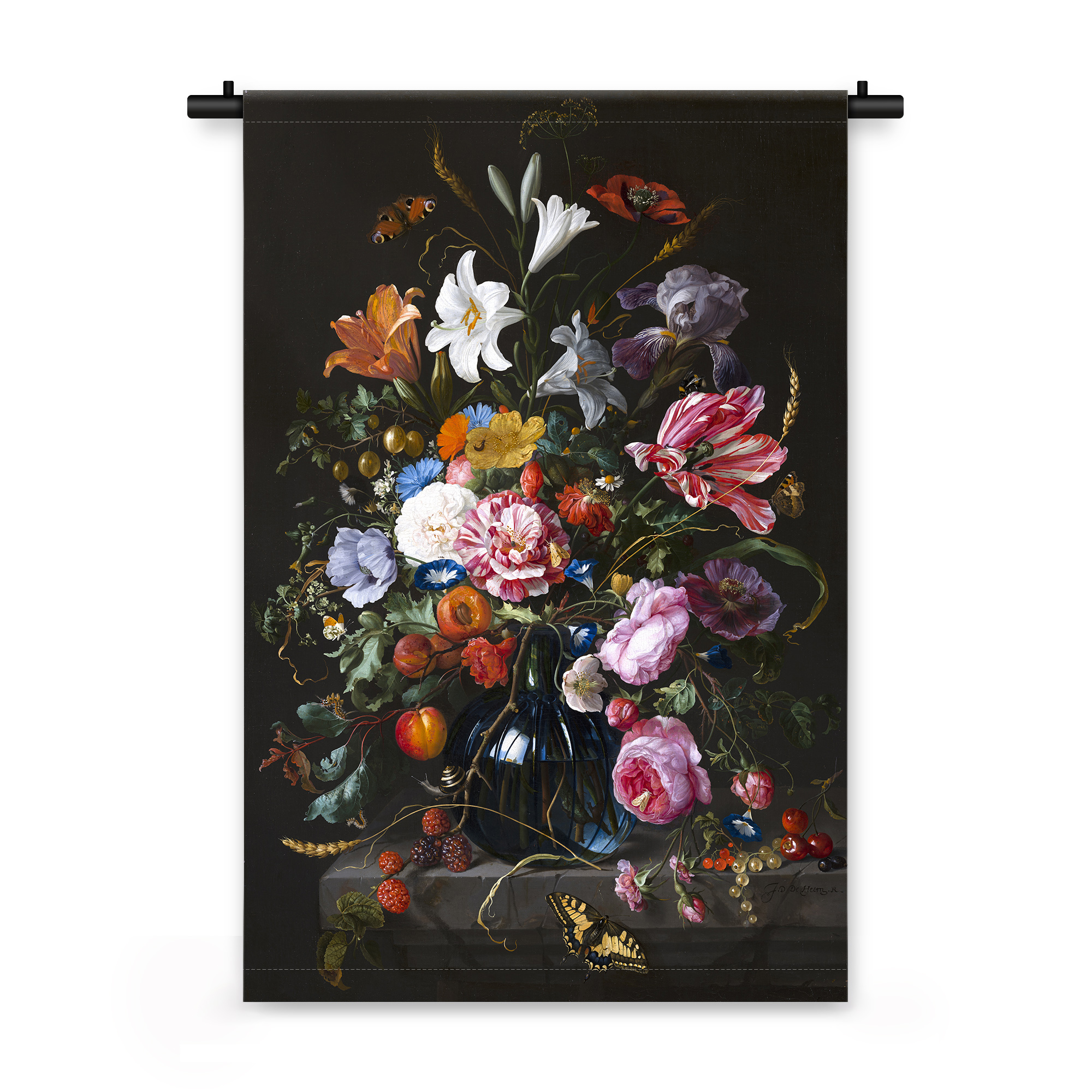 Wandkleed Bloemen in vaas 6 80 x 120 cm