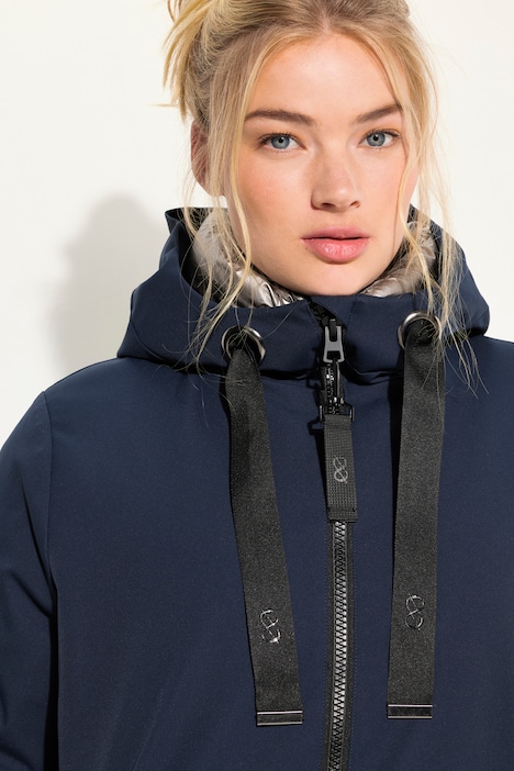 2 in 1 Softshelljacke, Kapuze, wasserabweisend, Mix & Match