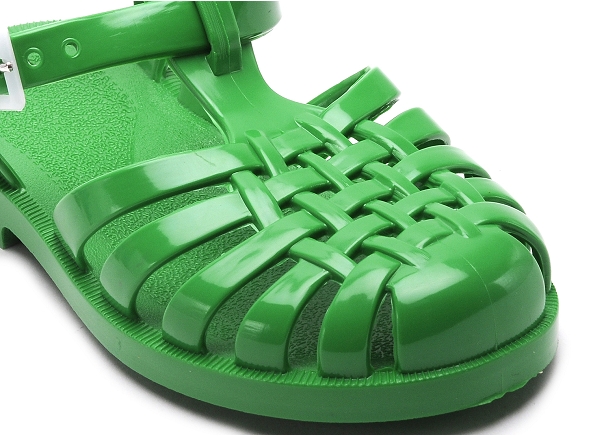 Meduse mules et sabots enfant sun boite vert