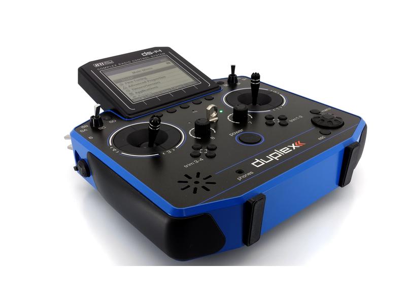 Jeti Fernsteuerung DS-14 II Multimode Blau 10-Kanal Jeti Duplex Handsender