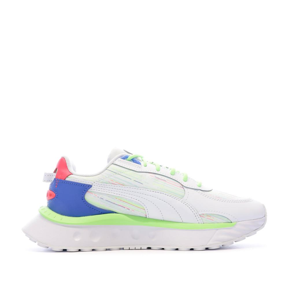 Puma Baskets Blanches Homme Puma Wild Rider Spectra