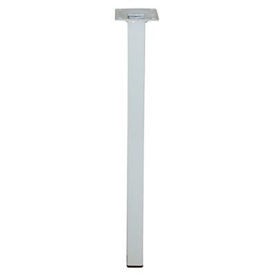 Pied de meuble Diall blanc 25 x 25 x H. 200 mm