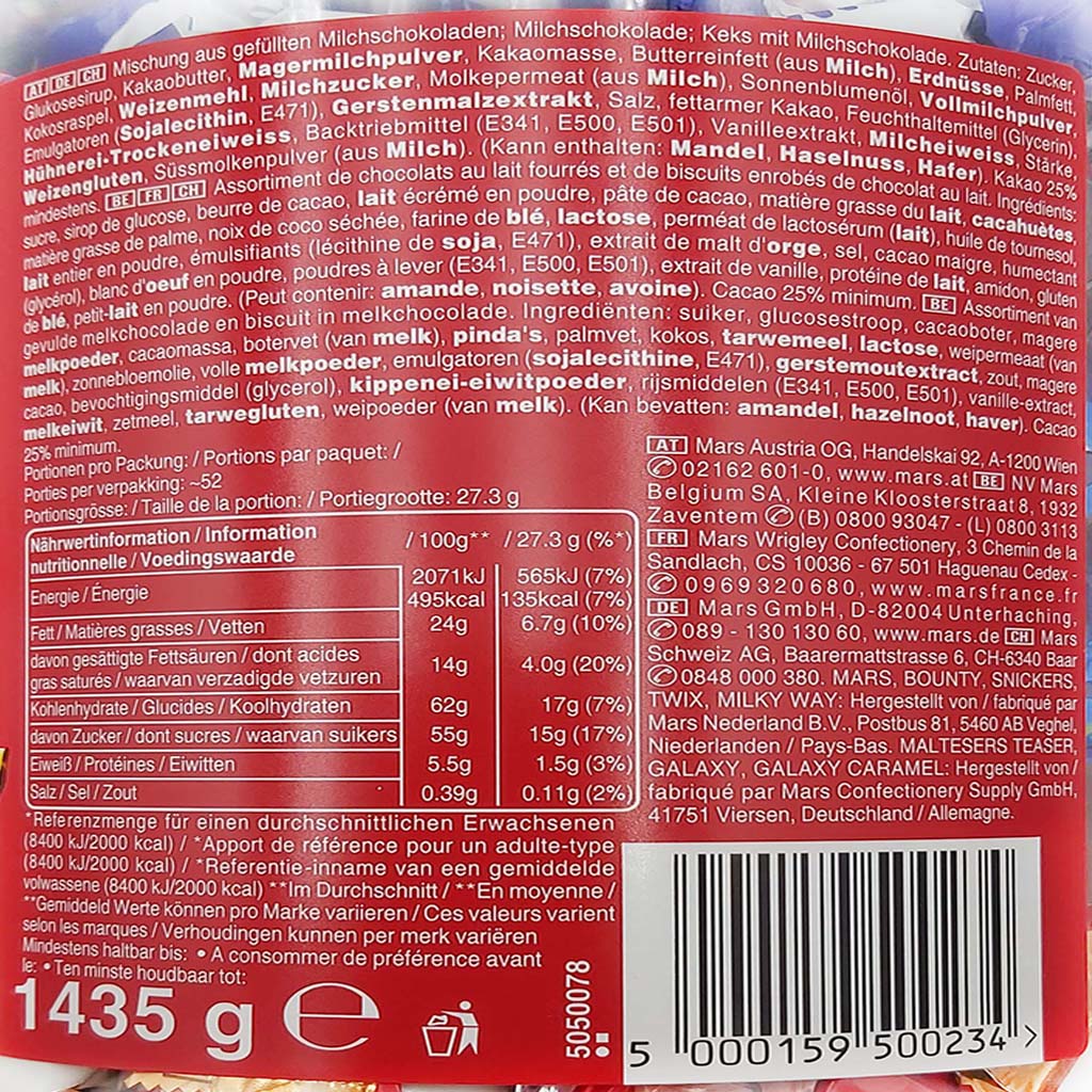 Celebrations Blisterbox 150er Dose 1435g MHD:7.9.25