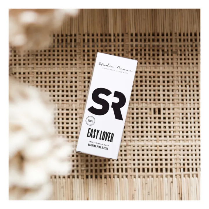 Studio Romeo Bandeau peau à peau en coton bio Easy Lover | Noir